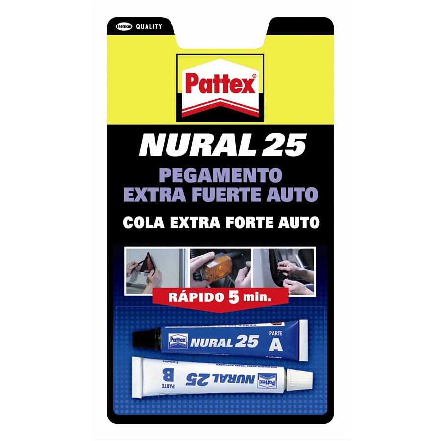 Adhesivo Automóvil Rápido Nural 25 22ml pattex — Ferretería Luma
