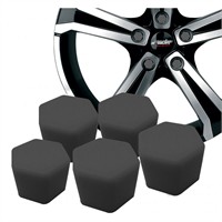Tapones de válvula de neumático de rueda de coche, color negro, tapas de  aire para Suzuki