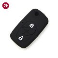 Funda de Mando AUDI 2 botones NEGRO