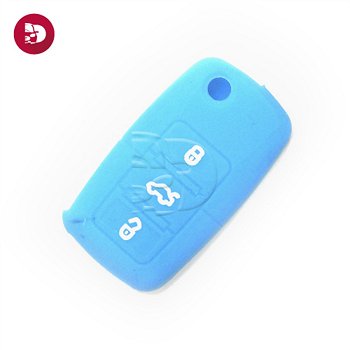 Funda de mando VW-SEAT-SK azul claro 3