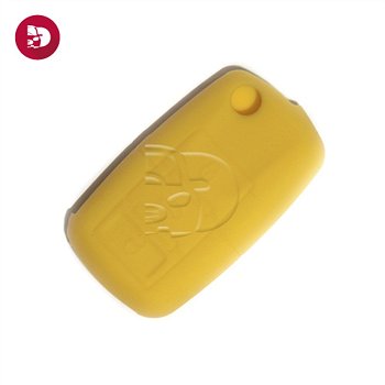 Funda de mando VW-SEAT-SKODA amarillo 3 botones