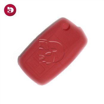 Funda de mando VW-SEAT-SKODA rojo 3 botones