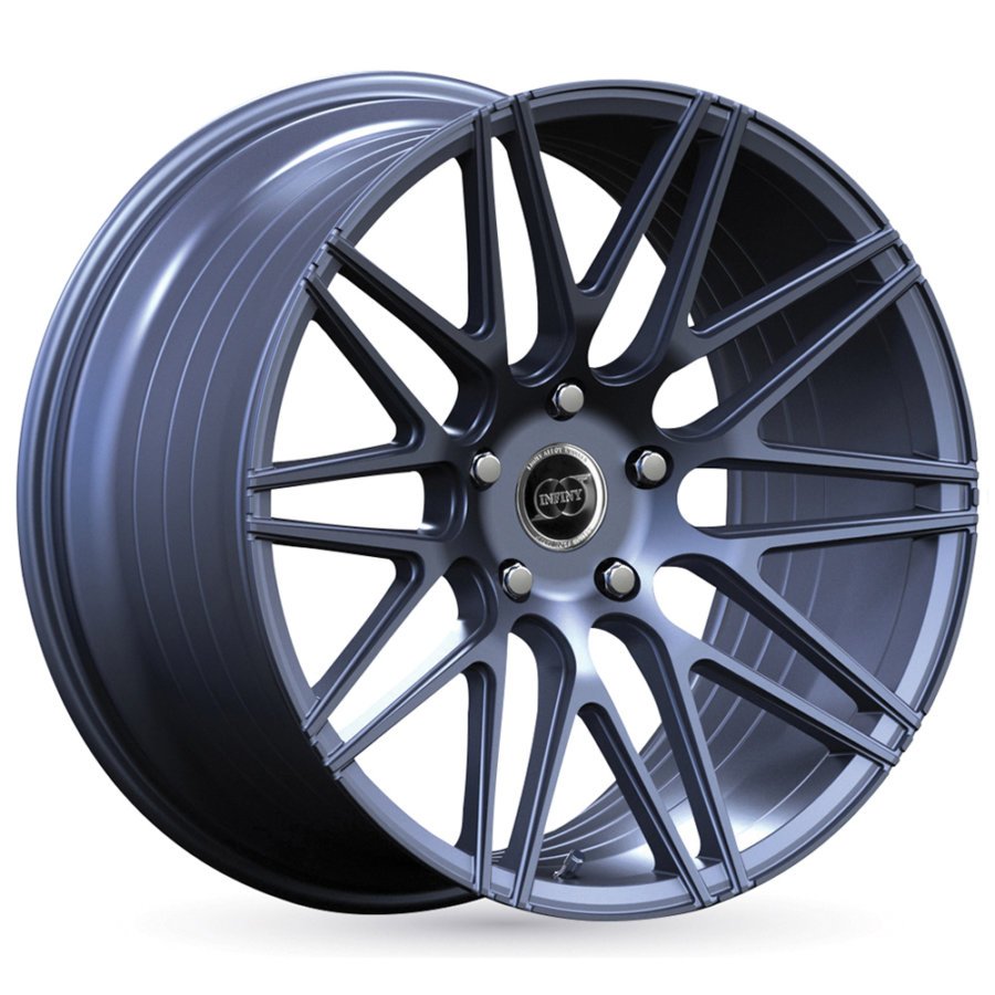 Llanta De Aluminio Infiny Drakar 9.5x19 5x112 Et45 Gris