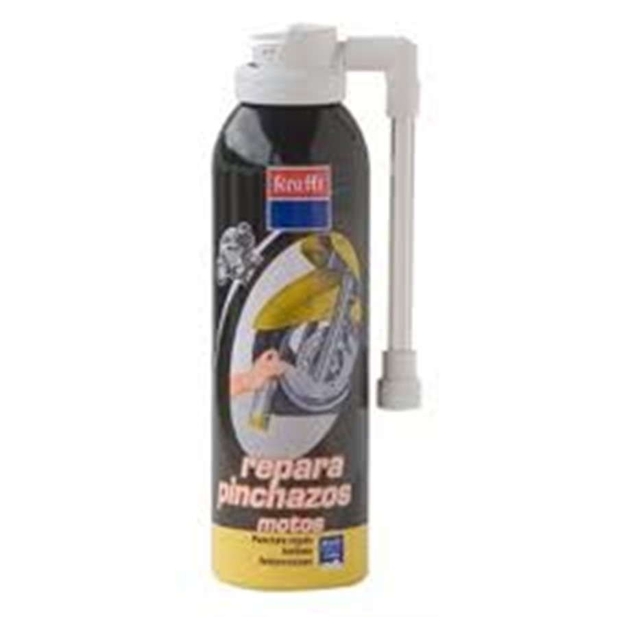 Krafft Kit Repara Pinchazos Moto, Spray Sellador de Emergencia para Reparar  Rueda Pinchada Moto 270ml (Paquete de 2)