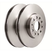 VW Golf 3 III 2 discos de freno 4 pastillas de freno delanteras para el