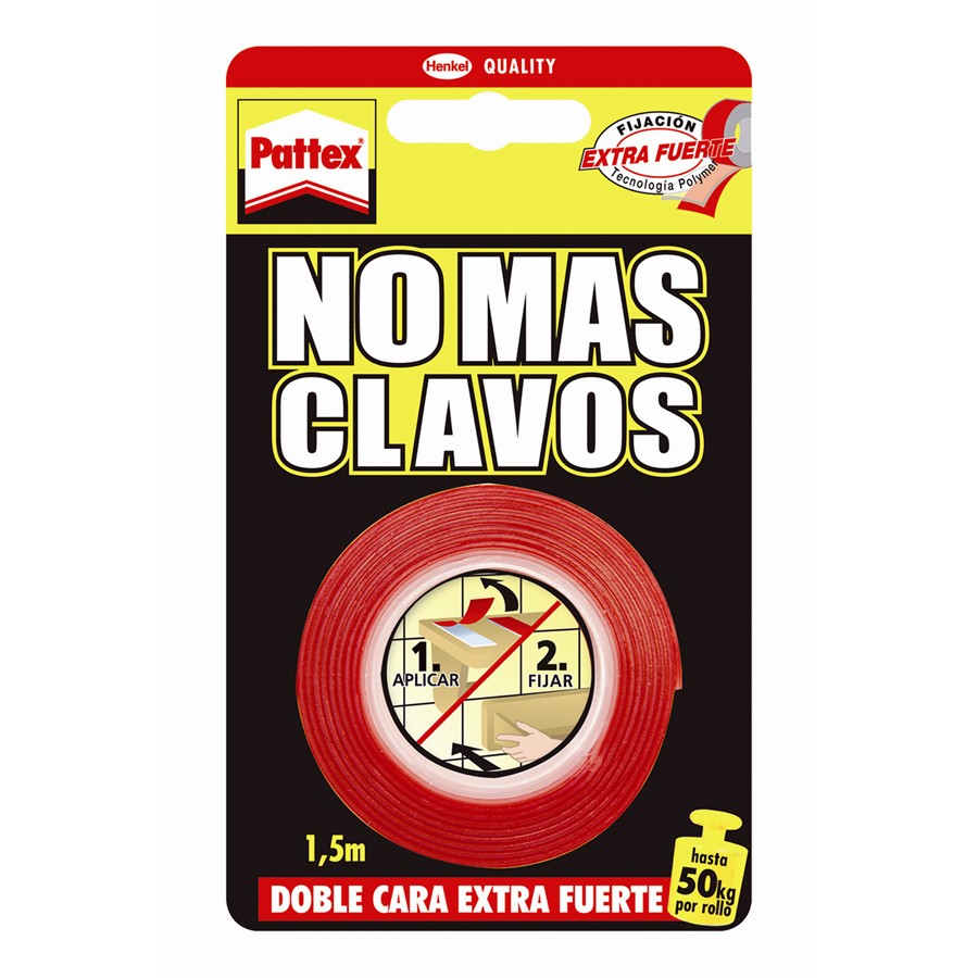PATTEX No + clavos 1,5m - Norauto