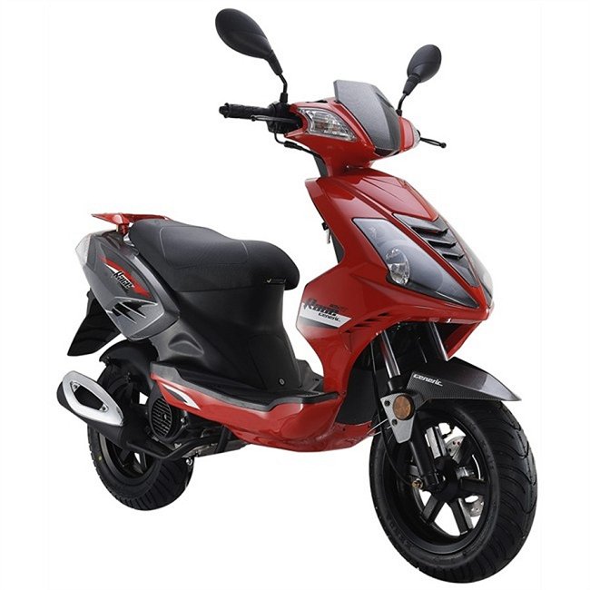 Scooter RIDE Race 125cc. roja Norauto.es