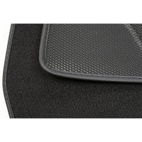Alfombrillas De Terciopelo Para Renault Modus (2004-2012) - 2 Unidades Delanteras, Color Negro